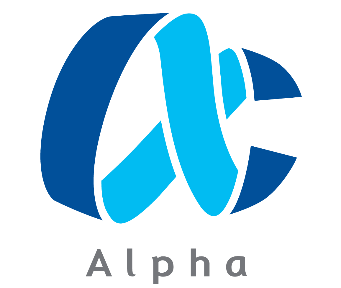 Alpha株式会社 ロゴ